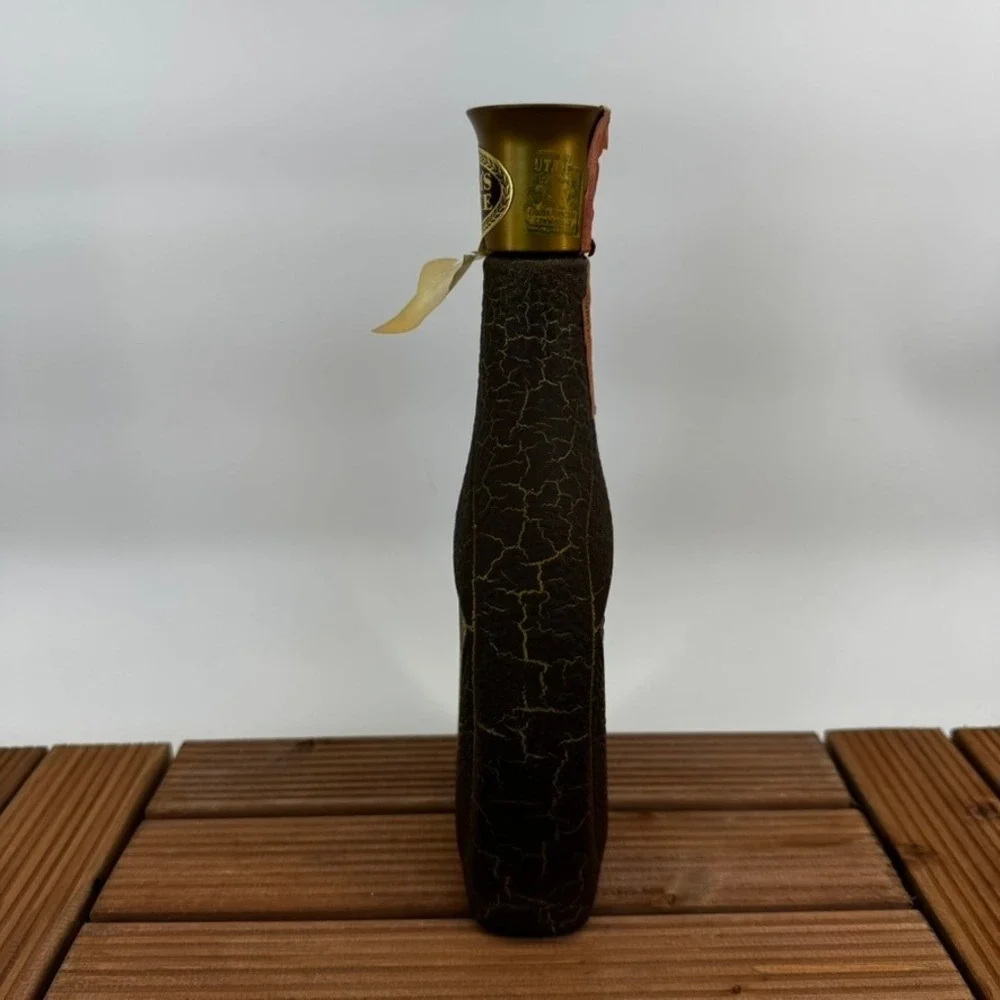 Jim Beams Choice Empty Decanter Bottle Paul Cezanne Fruit Basket Art Display